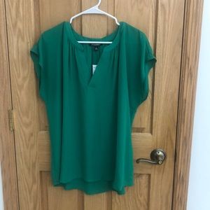 Kelly green blouse